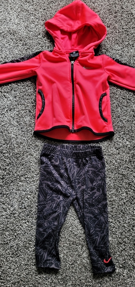 12 months girls matching Nike set